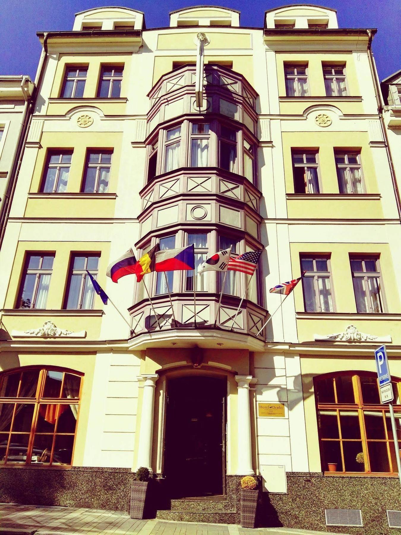 Hotel Derby Karlovy Vary Exterior foto